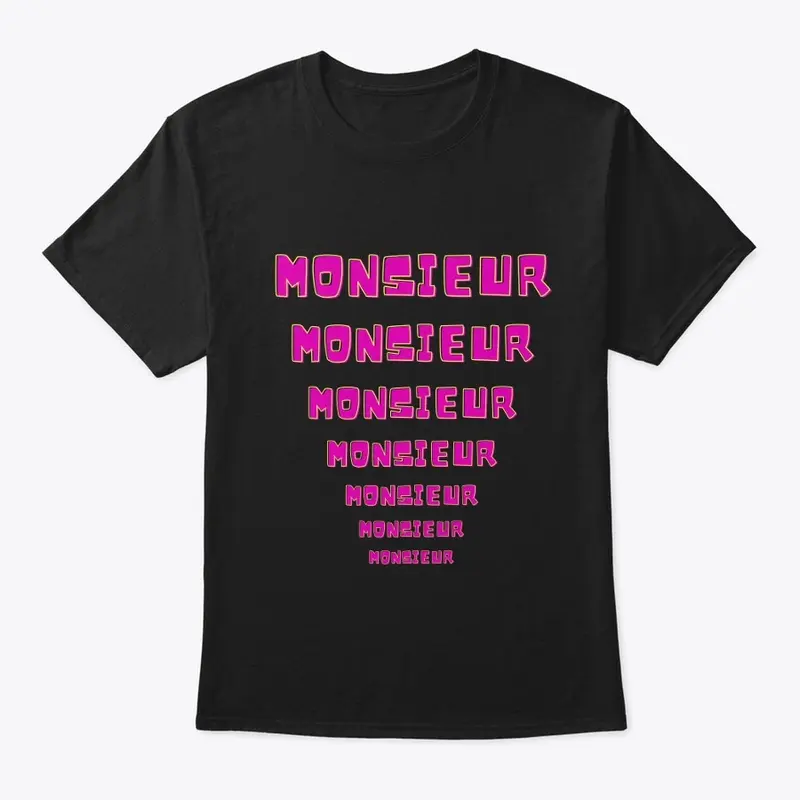 T-shirt monsieur