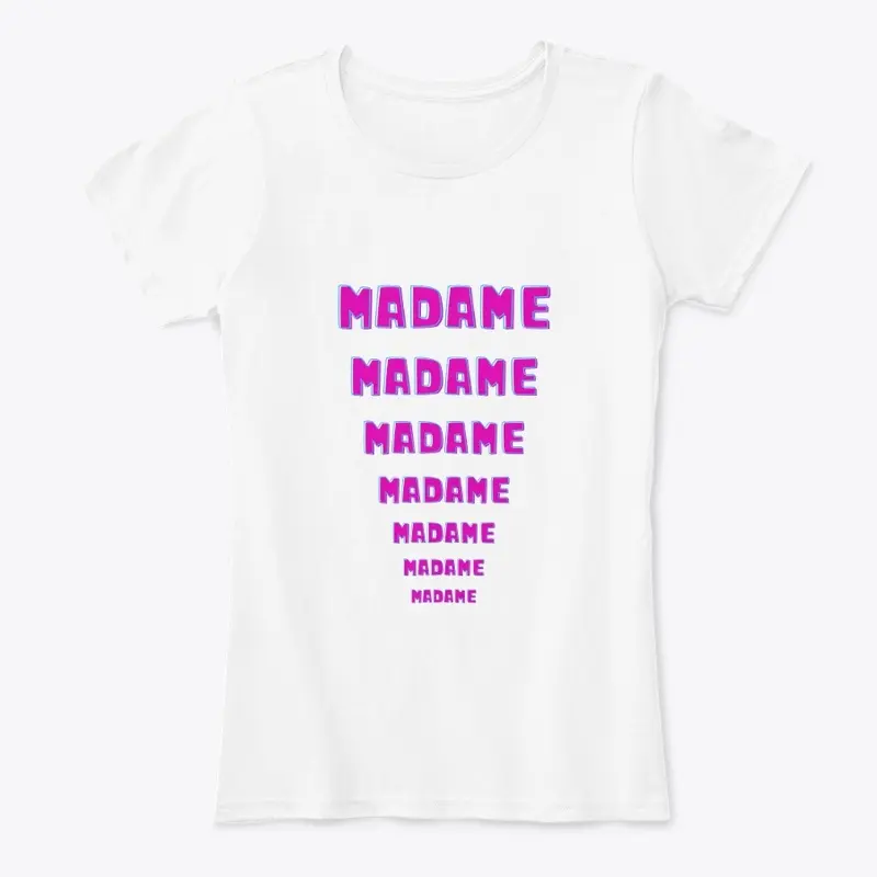 T-shirt madame