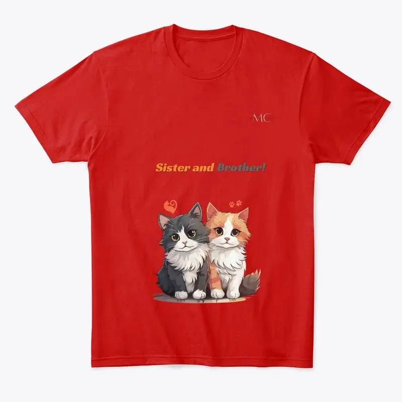 T-shirt frère et soeur